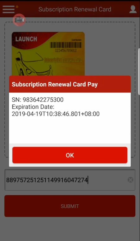 LAUNCH Pin Card 1 год продления для бензина x431 1 ГОД бесплатное обновление онлайн Diagun 3/X-431 V/V+/Pro mini/PRO/PAD II и т. Д