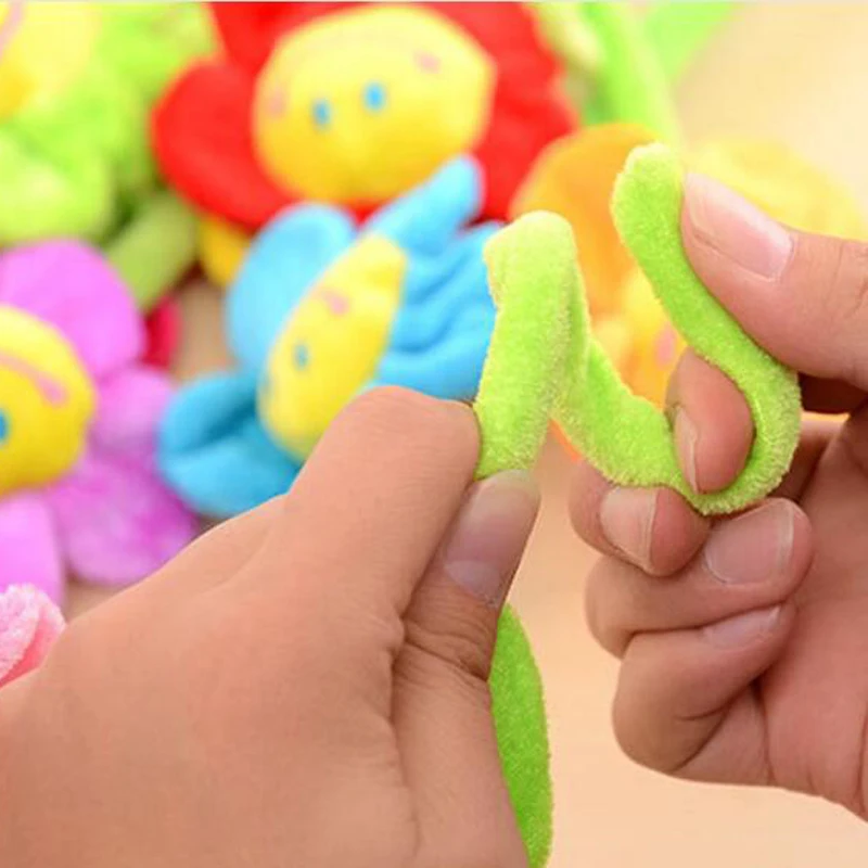 Гибкие diy цветы улыбающееся лицо день Святого Валентина плюшевые декоративные