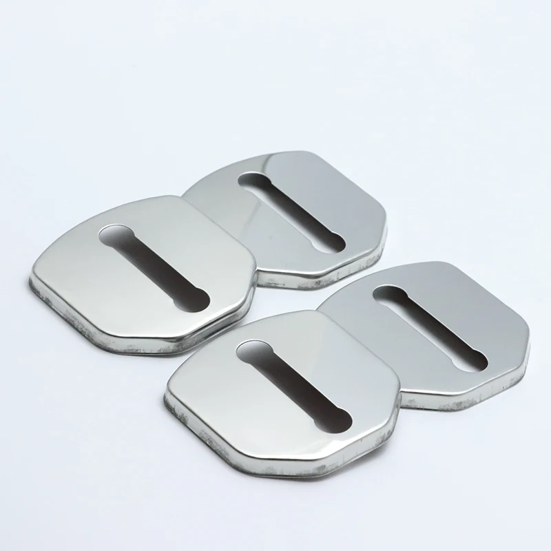 4 шт. чехол для автомобиля защитный из нержавеющей стали пряжка дверного замка Ford