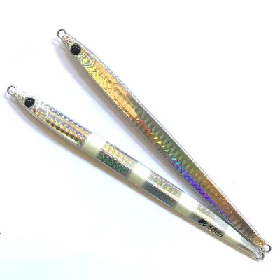 

Ufishing Deep Sea Fishing Lure 100g 16.5cm Boat Fishing Baits 5 Pcs/Lot Slim Body Jig Lures High Quality Lead Fish Bait