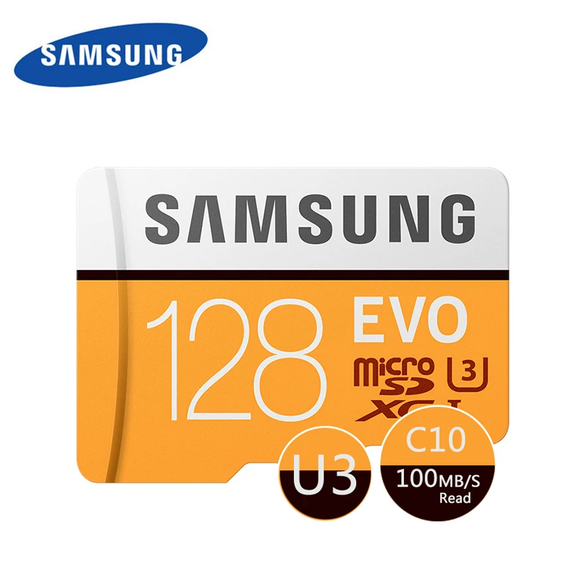 SAMSUNG 100% Оригинальная Карта памяти SDHC SDXC EVO карта класса 10 высокая скорость