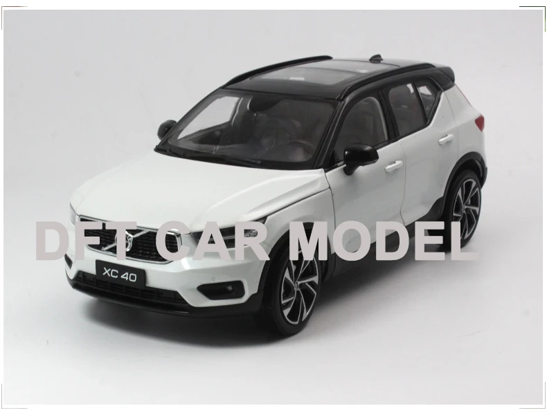 Литье под давлением 1:18 XC40 Игрушечная машина из сплава модель детских игрушечных автомобилей авторизованный подарок для детей