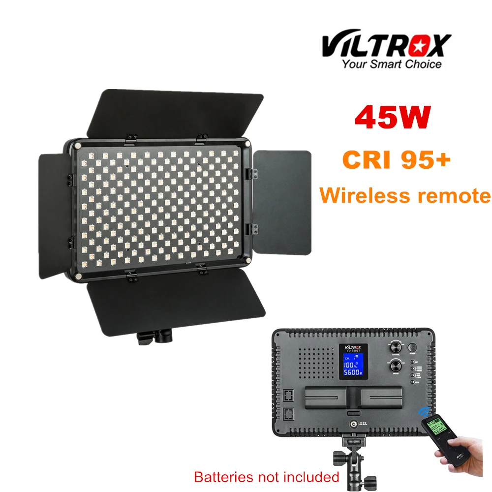 Viltrox VL S192T 45 Вт Беспроводная Светодиодная лампа с дистанционным управлением