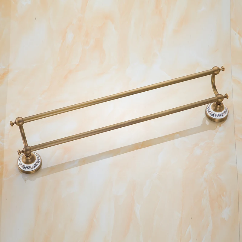 Двойные держатели для полотенец в ванную комнату настенный подвесной держатель