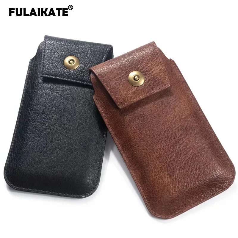 aliexpress.com - FULAIKATE 4.7-6.5″ Striae Waist Bag for Mobile Phone Universal Pouch Portable Pocket for iPhone Xs Max Case Men’s Business Bags