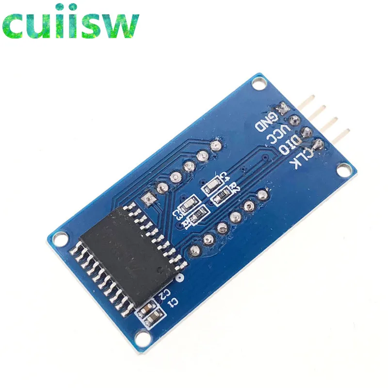 5 шт. TM1637 светодиодный модуль дисплея для Arduino 7 сегментов 4 бит 0 36 дюйма часы
