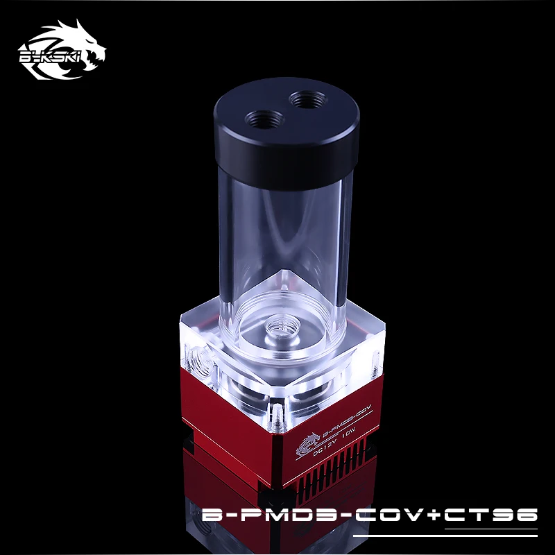 Bykski B-PMD3-COV+ CT96 ШИМ водяное охлаждение 15 Вт 600л/ч DDC насос Наборы резервуар для воды комбинированные варианты нескольких цветов