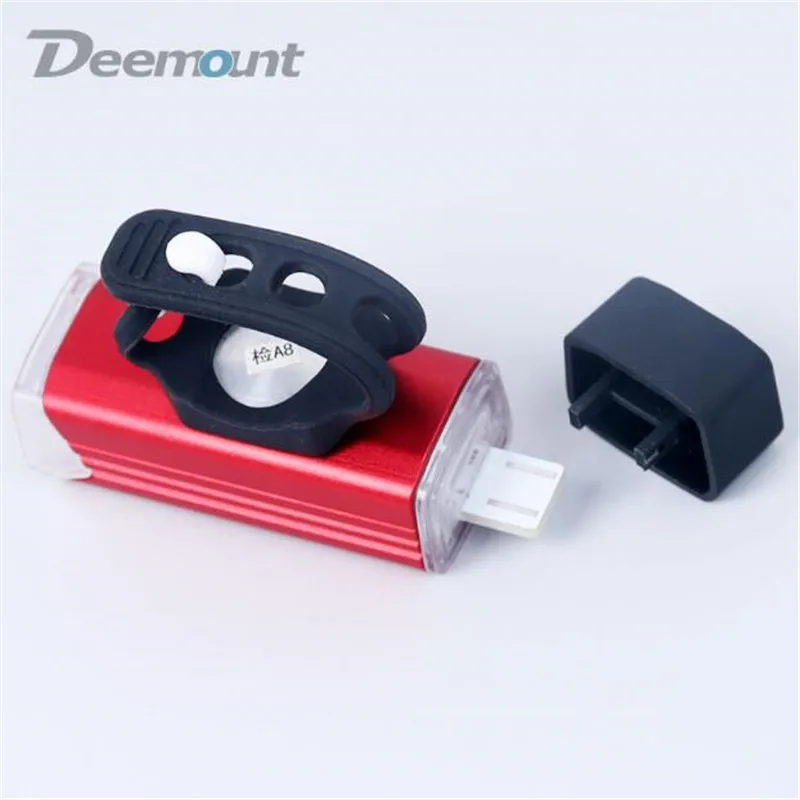 Велосипедный передний светильник перезаряжаемый через USB светодиодный головной