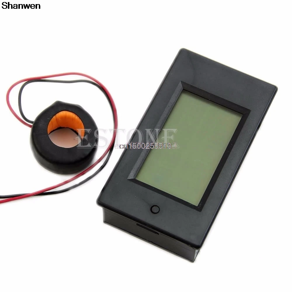 Цифровой вольтметр с ЖК дисплеем 110 В 220 В|power meter|watt power metervolt watt meter |