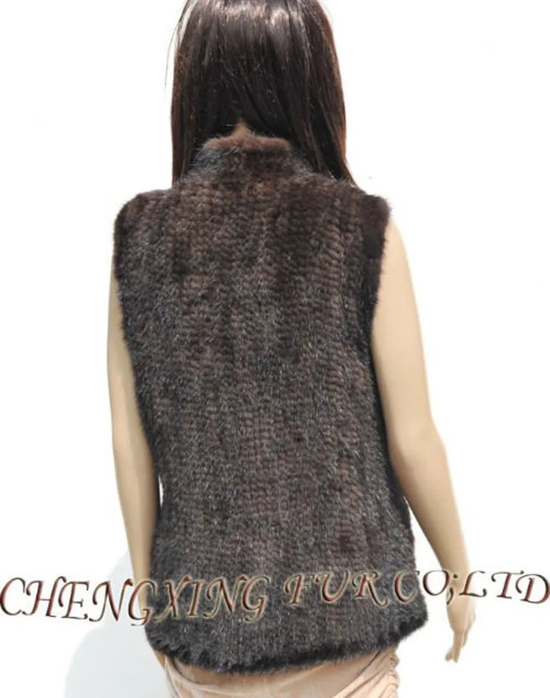 Женское зимнее пальто из натурального меха норки модная жилетка с CX G B 13B|fashion