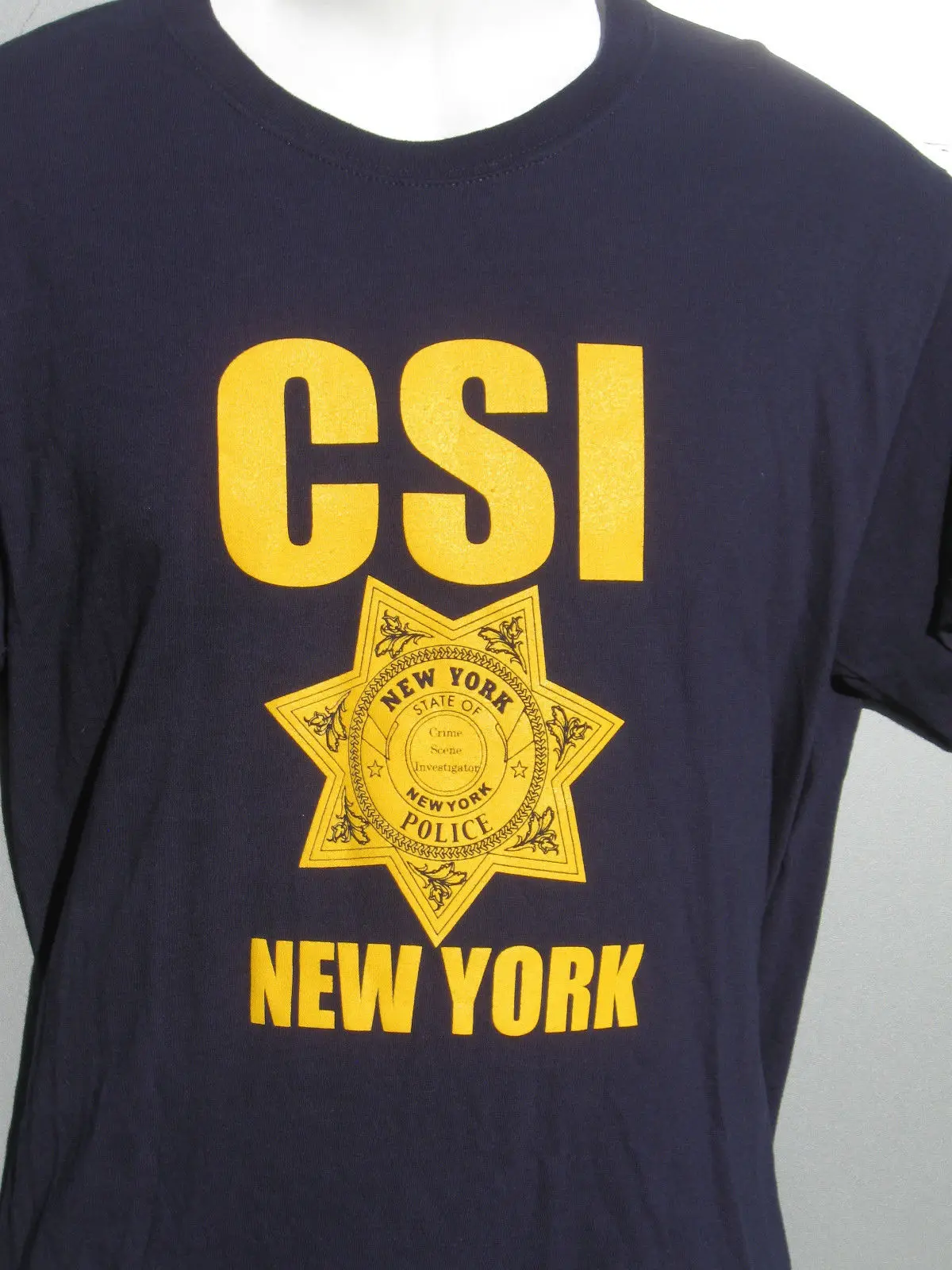 CSI Нью Йорк место происшествия исследователь NY 2 односторонняя темно синяя