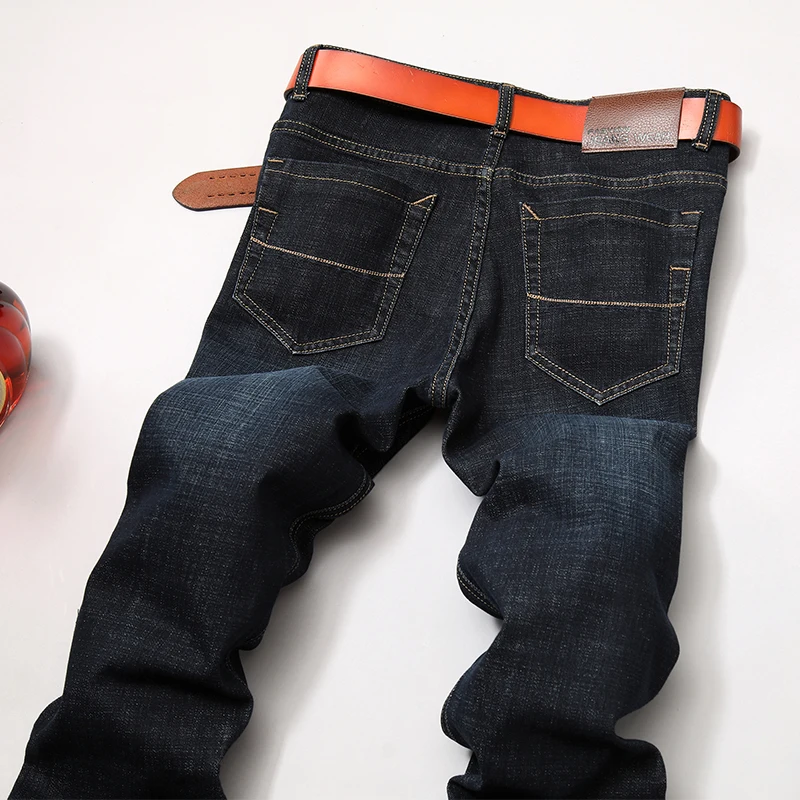 Мужские джинсы Homme мужские классические брюки Esportiva Pantalon Moda Hombre облегающие