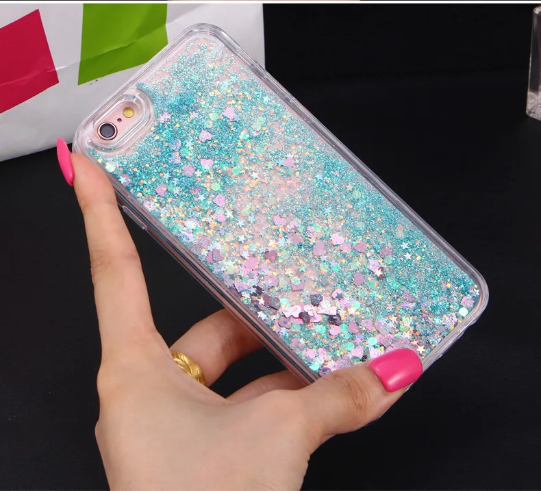 Чехол для iPhone 6 6s 6P 6sP 7 7P 8 8P X с блестками|Бамперы| |