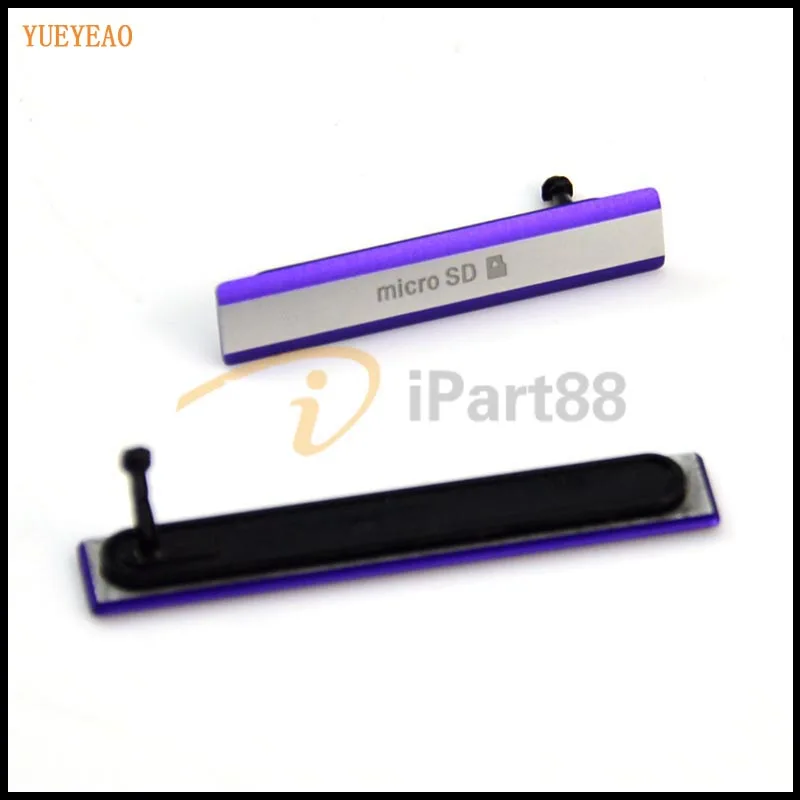 Yueyao заглушка от пыли для Sony Xperia Z2 L50W D6502 D6503 D6543 sim карты слот порт Micro SD Пылезащитная
