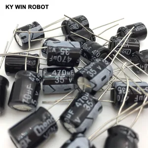 20 шт.пакет 10*13 мм 35 В470 мкФ электролитический конденсатор