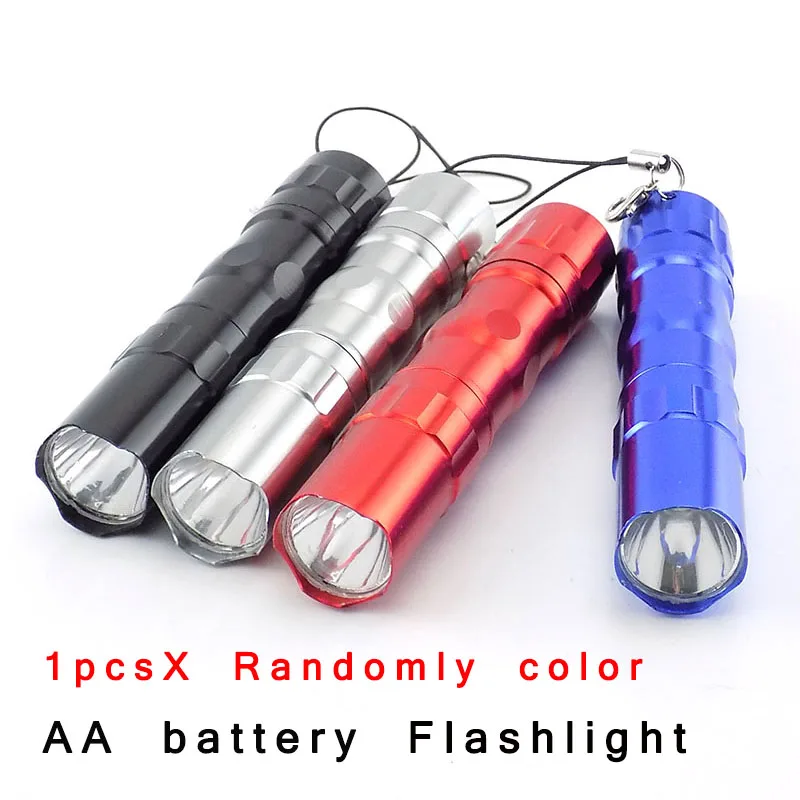 random flashlight Mini COB led frontal headlamp flashlight high power head light torches lamp headlight AAA battery super bright fishing camping - Испускаемый цвет: random flashlight