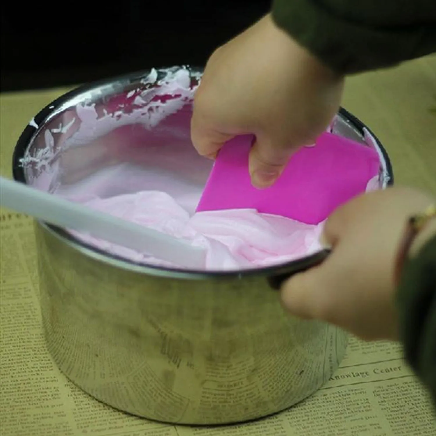 Behogar 3 шт. скребки Ассорти Стиль торт Fondant (сахарная) шоколада Гладкий полировщик