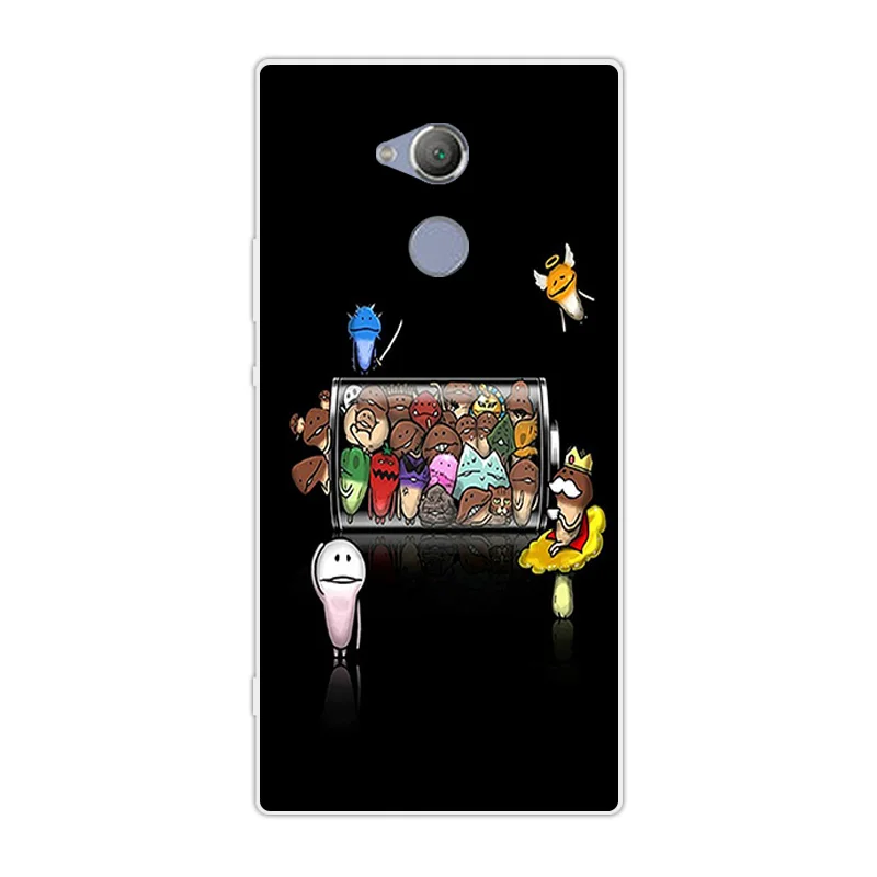 6 0 &quotТПУ чехлы для Sony Xperia XA2 ультра прозрачный силиконовый защитный чехол задней