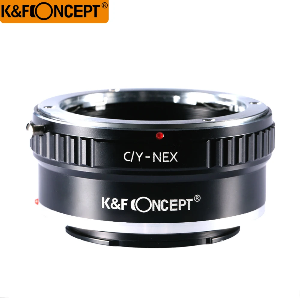 K&F Concept C/Y NEX Адаптер переходное кольцо для установки объектива Contax на