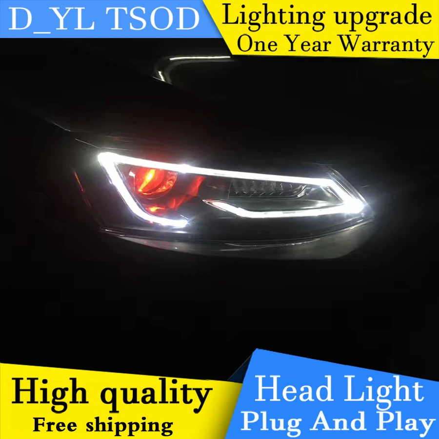 Автомобильный Стайлинг DY_L для VW jetta фасветильник s 2012-2017 светодиодный