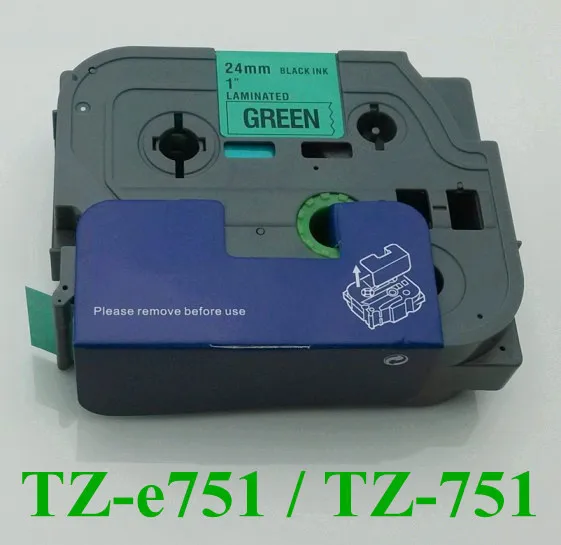 

TZe751, , 24 x 8 , Brother Ptouch, tze