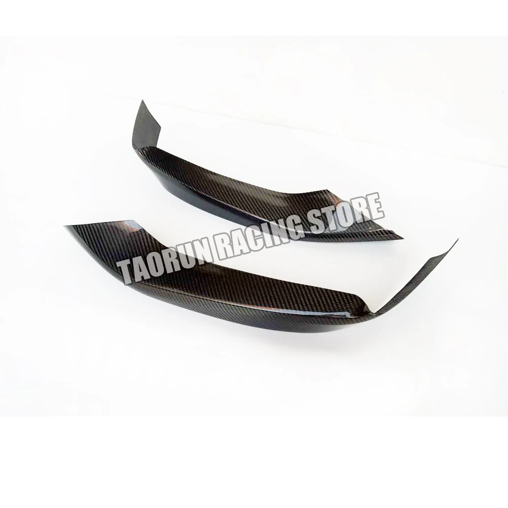 G30 G31 углеродное волокно переднего бампера сбоку Splitter фартук для BMW 520 530 540 550 с