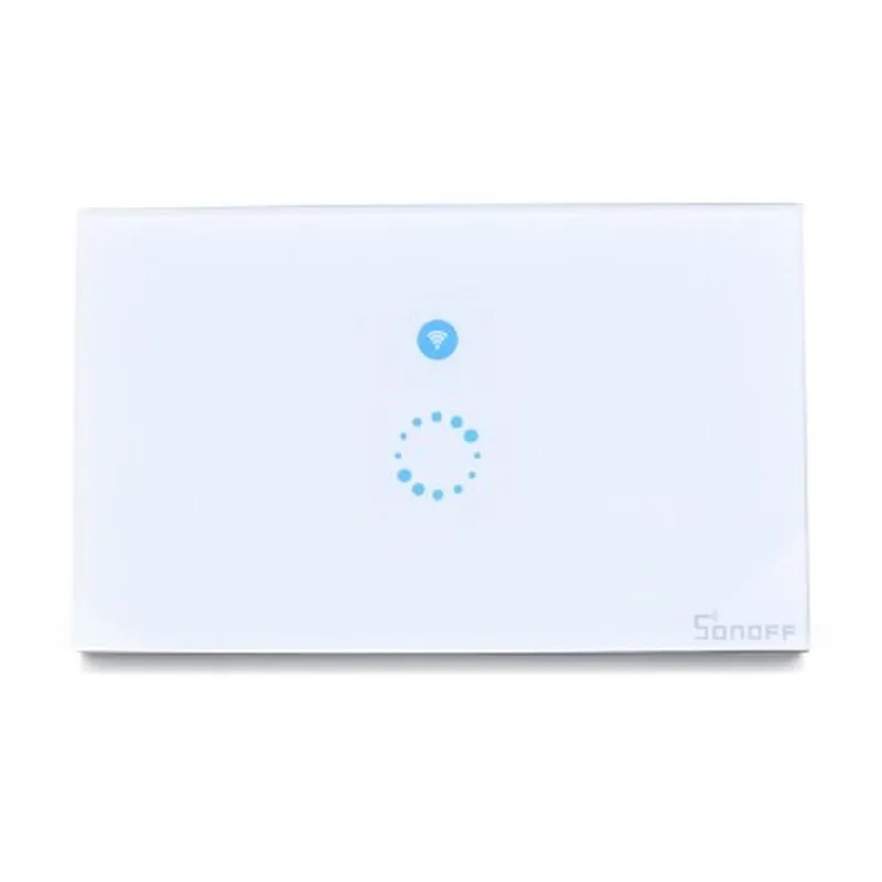 Sonoff Touch EU US Wifi настенный сенсорный выключатель 1 банда 1 способ беспроводной пульт дистанционного управления ламповое реле приложение Управление работает с Alexa Google Home