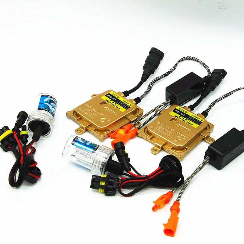 Комплект ксеноновых ламп HID с тонким балластом 12 В 55 Вт H4 H7 H11 9005 9006 HB3 HB4 H1 H3