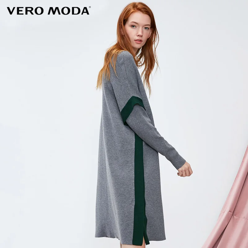 Шерстяное вязаное платье Vero Moda 2019 | 318446504|Женские платья|