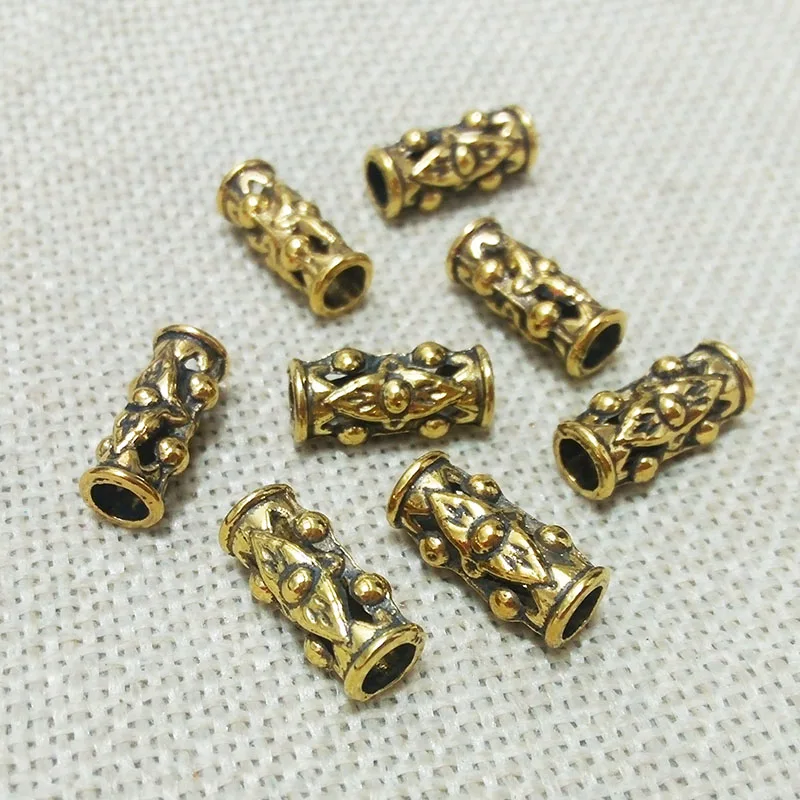 Бусина разделитель для трубки длинное ожерелье с коннектором наконечники