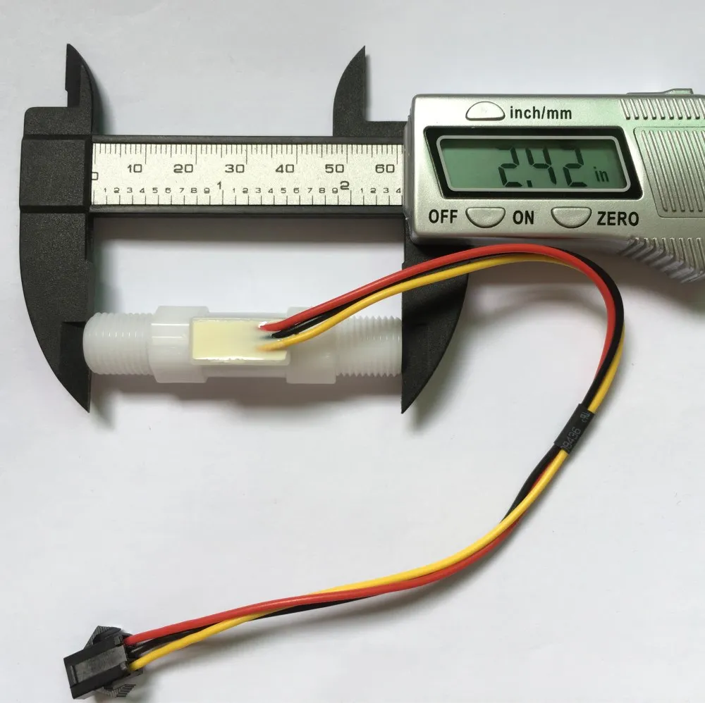 0.48in/0 3 ~ 3.0L/мин импульсный выход Датчик расхода воды|water flow sensor|flow sensorwater |