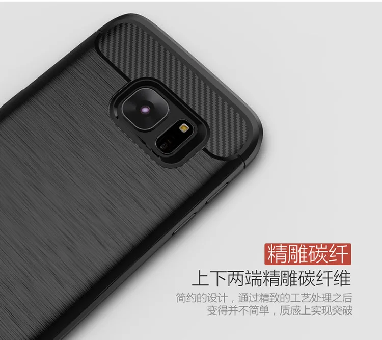 Чехол iPaky противоударный бампер силиконовый чехол для samsung Galaxy S7 S 7 S7Edge Edge 4 ГБ 32 ГБ/64 ГБ G9300 G9308 G9350 5,1 5,5