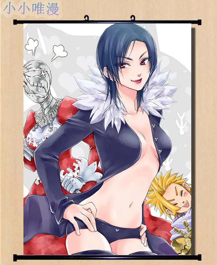 Аниме семь смертных грехов Nanatsu no Taizai Hawk & isabel Liones Meliodas Ban Gowther домашний декор