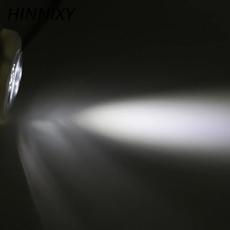 Hinnixy 3LED 4LED красочные мини сенсорные лампы холодный белый батарейный блок круглый