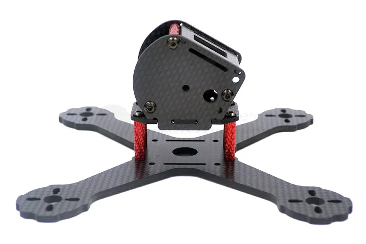 DIY FPV mini racing drone QAV-X4 RS 4 &quot155 мм Квадрокоптер 3K рама из чистого углеродного волокна в
