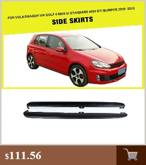 Автомобиль Стиль углеродного волокна/FRP гонки задний спойлер крыло для Volkswagen VW Golf VI MK6 Santdard 2010-2013