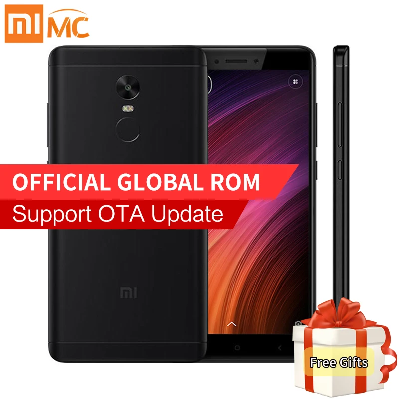 Оригинальный Xiaomi Redmi Note 4x3 ГБ 32 Смартфон Snapdragon 625 Octa Core 5.5 &quotFHD 13MP Камера 4 г FDD LTE MIUI 8.1