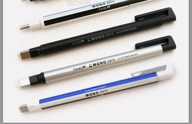 TOMBOW mono Zero Ultrafine Pencil Rubber Perfect Revise Details/Highlight For Manga Design круглый/квадратный носок Elastone Eraser