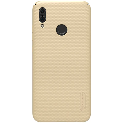Золотой Huawei Honor 10 Lite чехол NILLKIN матовая жесткая задняя крышка из ПК чехол для huawei Honor 10 Lite Подарочный держатель для телефона - Цвет: Золотой