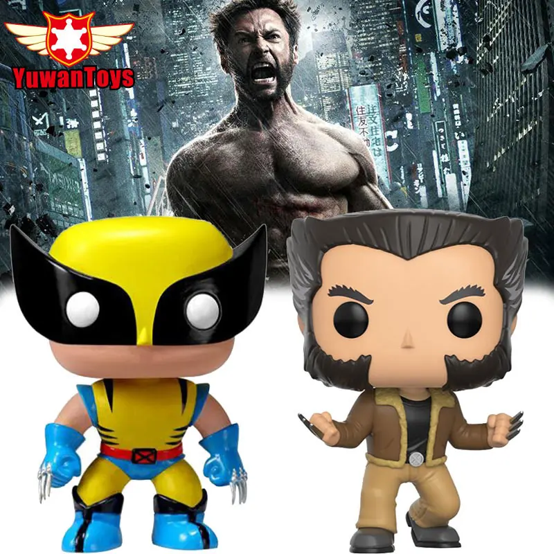 Экшн-фигурка супер герой X-Men Росомаха Логан с помпоном голова Q фигурки издание