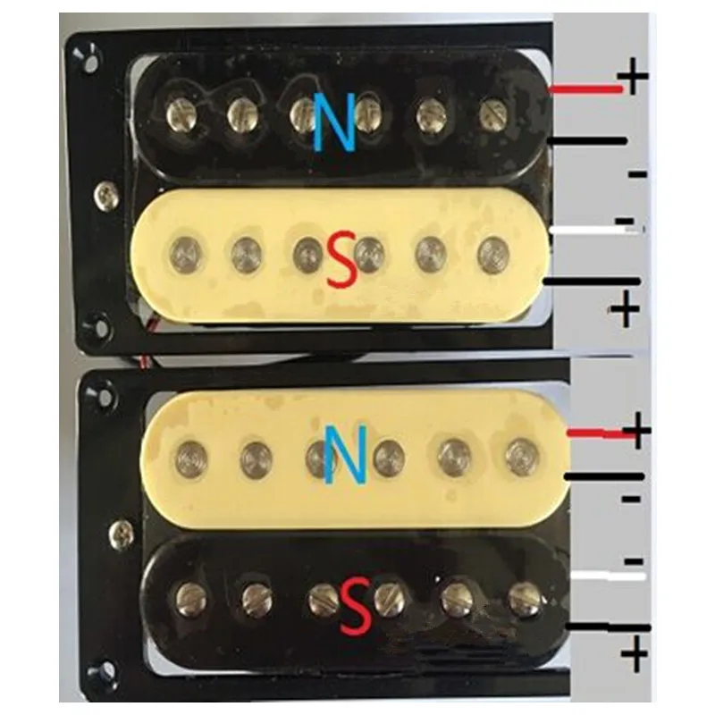 Электрогитарные пикапы Humbucker с двойной катушкой аксессуары для гитары набор шеей