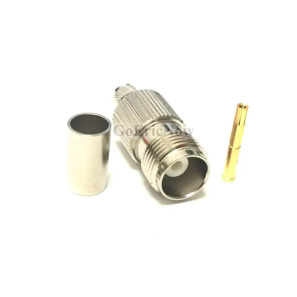 5pcs RF Coaxial 50ohm TNC Female for RG59 LMR240 Cable Connector Adapter | Обустройство дома