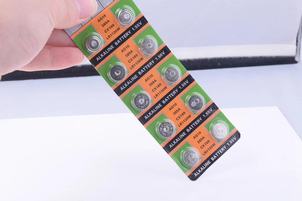 50 шт. щелочные батарейки SR1130 LR1130 390A D189 LR54|batterie montre|relogio relogiosrelogio lk |