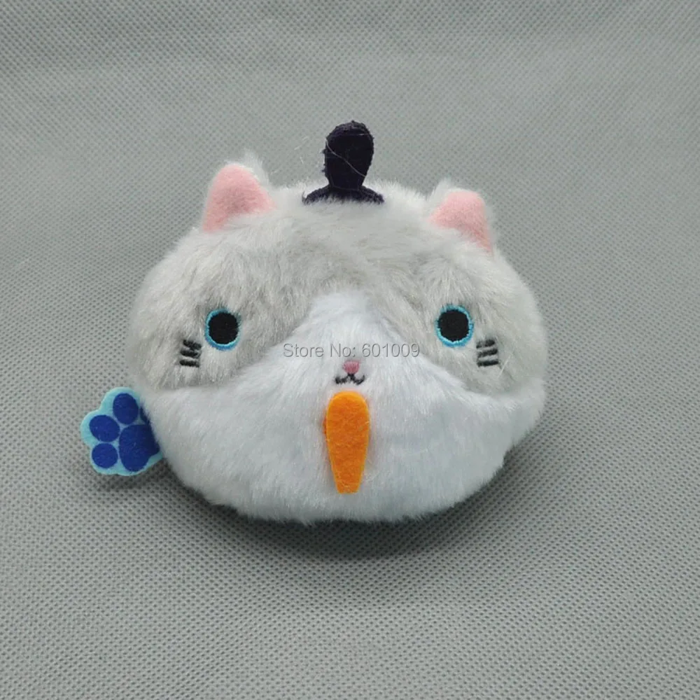 2 шт. Neko Atsume кошка с заднего двора 3 "Meow коллекция Dango Mochi плюшевые куклы в розницу