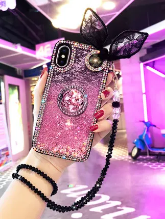 Роскошный высококачественный блестящий чехол для iPhone 12 11 Pro MAX X XR XS 6 6S 7 8 Plus с