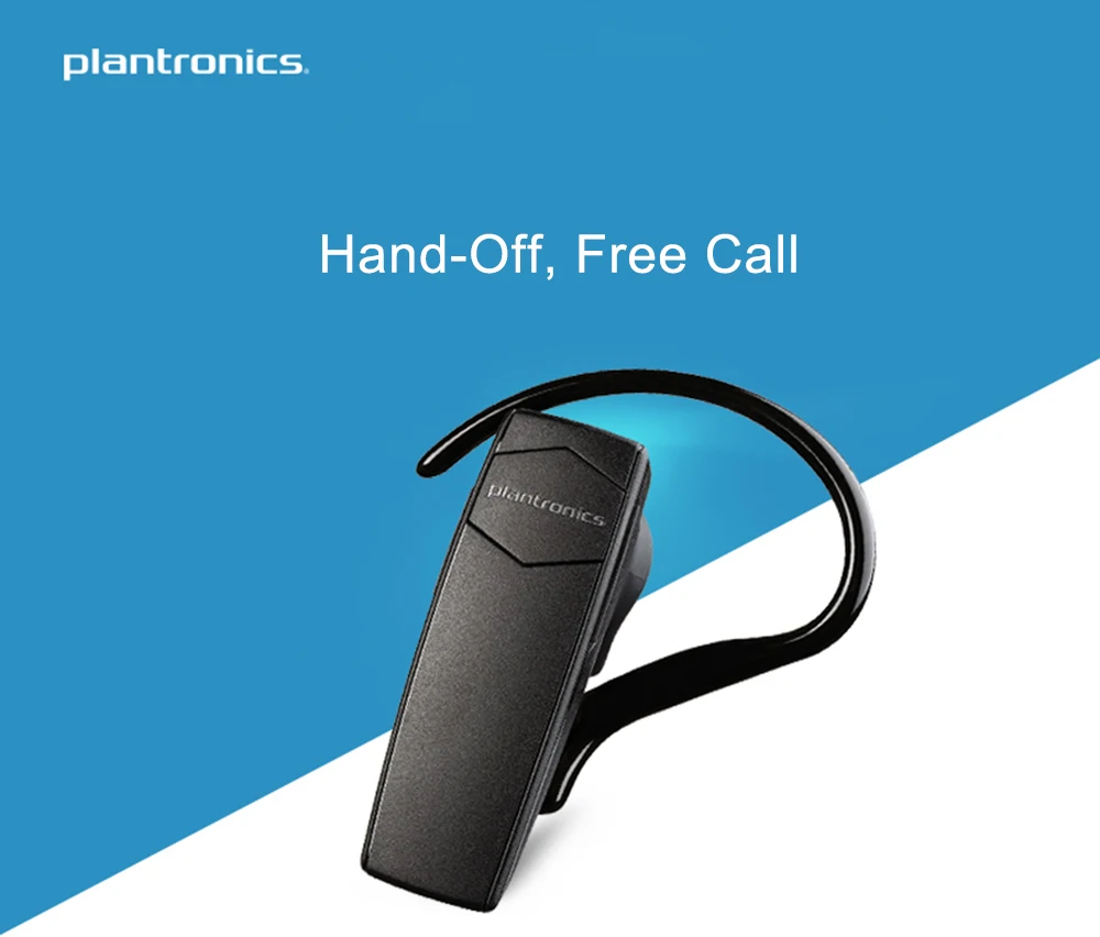 Новые беспроводные bluetooth-наушники Plantronics Explorer 10 с голосовым управлением и шумоподавлением с микрофоном для Xiaomi Sumsung