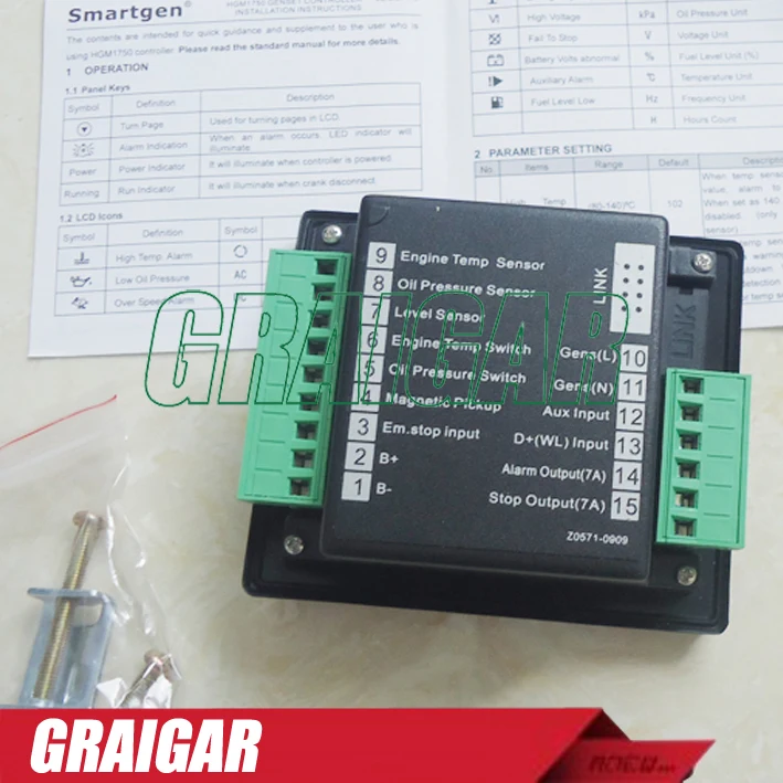 Smartgen HGM1750 автоматический модуль управления двигателем | Обустройство дома