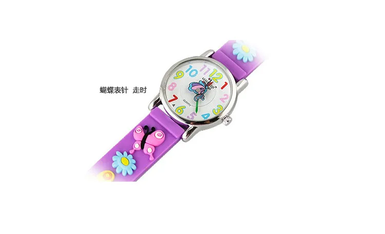 Мини фиолетовый дизайн бабочки Уиллис аналоговые женские водонепроницаемые