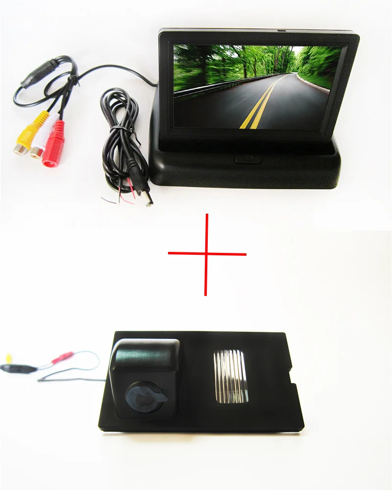 

Color Car Rear View Camera for Land Rover Discovery 3 4 Range Rover Sport Freelander 2,with 4.3Inch foldable LCD TFT Monitor