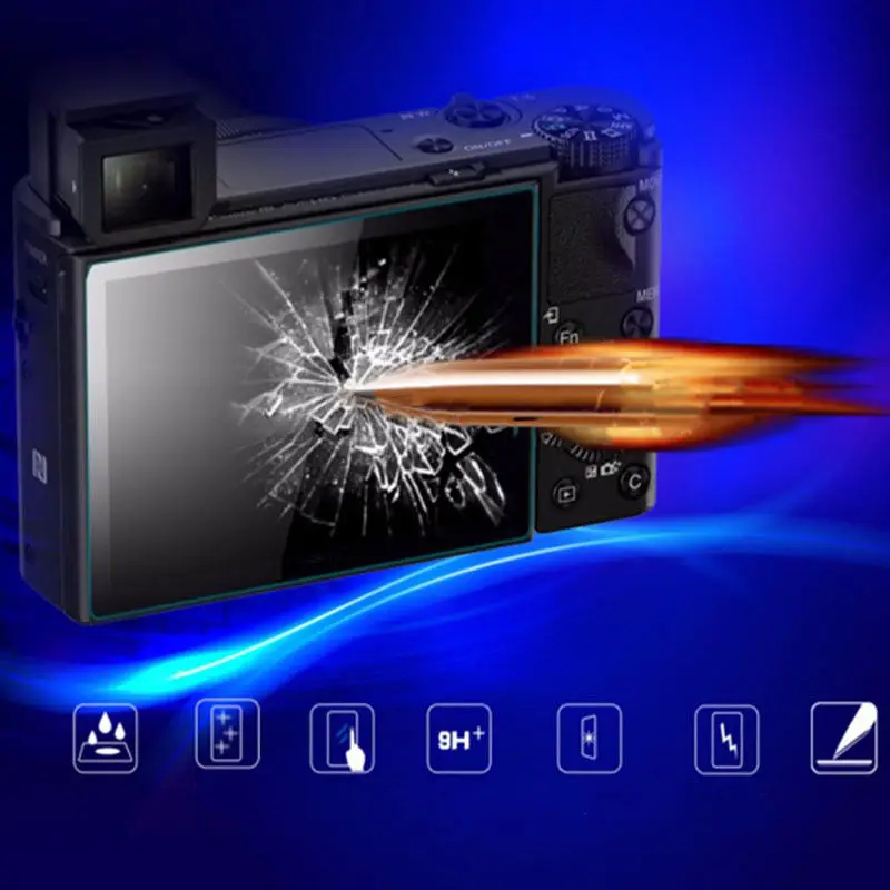 Лучшая защитная пленка для ЖК экрана из закаленного стекла Sony A5000/A6000 A7 II|Защита